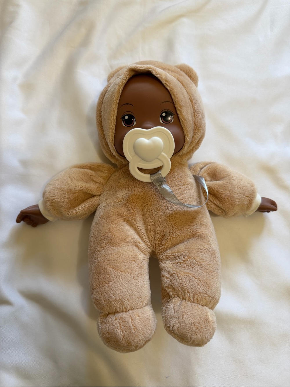 My Sweet Love 10” Snuggly Baby Doll Bear With Pacifier